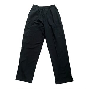 Bannock Court casual medical scrub pants Large cargo side pockets black